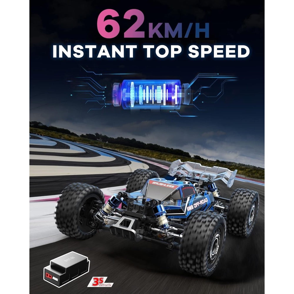 MJX 16207 1/16 Hyper Go 3S 4WD Off-Road RC Buggy