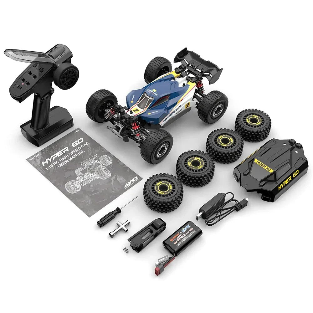 MJX 1/16 HyperGo 4WD Brushless RC Buggy