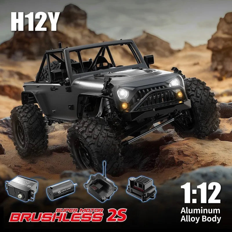 MJX H12Y 1/12 Hyper Go 4WD Off-road Brushless 2S RC Crawler