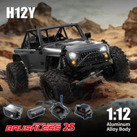 MJX H12Y 1/12 Hyper Go 4WD Off-road Brushless 2S RC Crawler