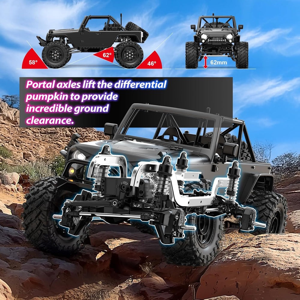 MJX H12Y 1/12 Hyper Go 4WD Off-road Brushless 2S RC Crawler