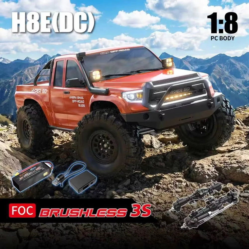 MJX 1/8 ALLROCK 4WD Brushless RC Crawler (inc. Battery and Charger)