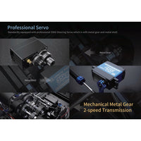 MJX 1/8 Allrock 4WD Brushless RC Crawler MJX-H8H-DC 4897027274042