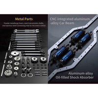 MJX 1/8 Allrock 4WD Brushless RC Crawler MJX-H8H-DC 4897027274042