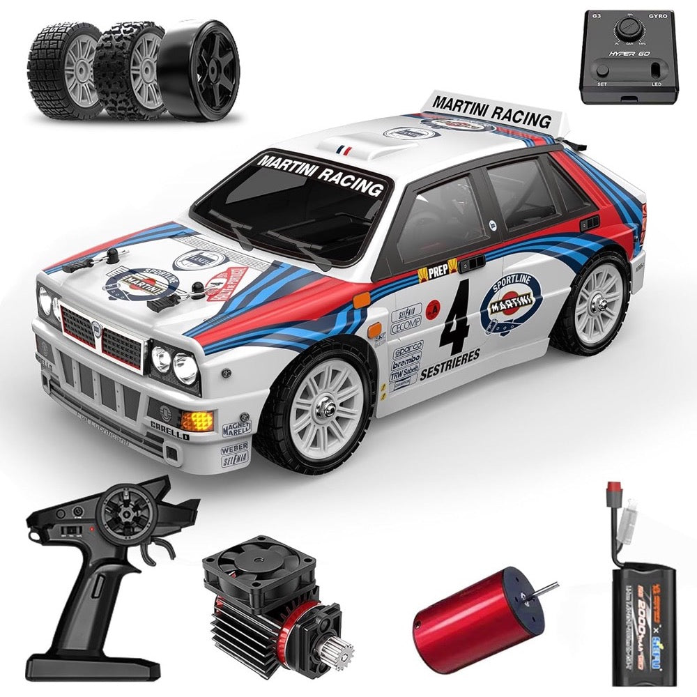 MJX 14302 1/14 Hyper Go Lancia 2S 4WD RC Rally Car