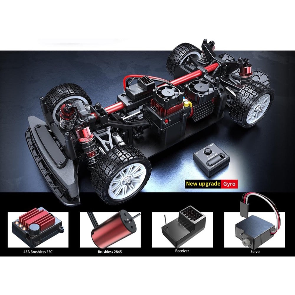 MJX 14302 1/14 Hyper Go Lancia 2S 4WD RC Rally Car