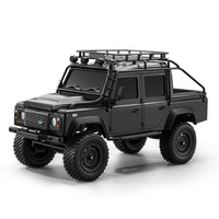 MN Model 1/18 Land Rover Defender RTR RC Crawler (Black)