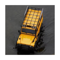 MN Model 1/18 Land Rover Defender RTR RC Crawler (Yellow)