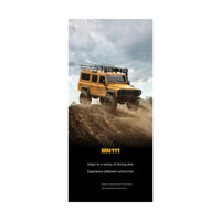 MN Model 1/18 Land Rover Defender RTR RC Crawler (Yellow)