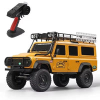 MN Model 1/18 Land Rover Defender RTR RC Crawler (Yellow)