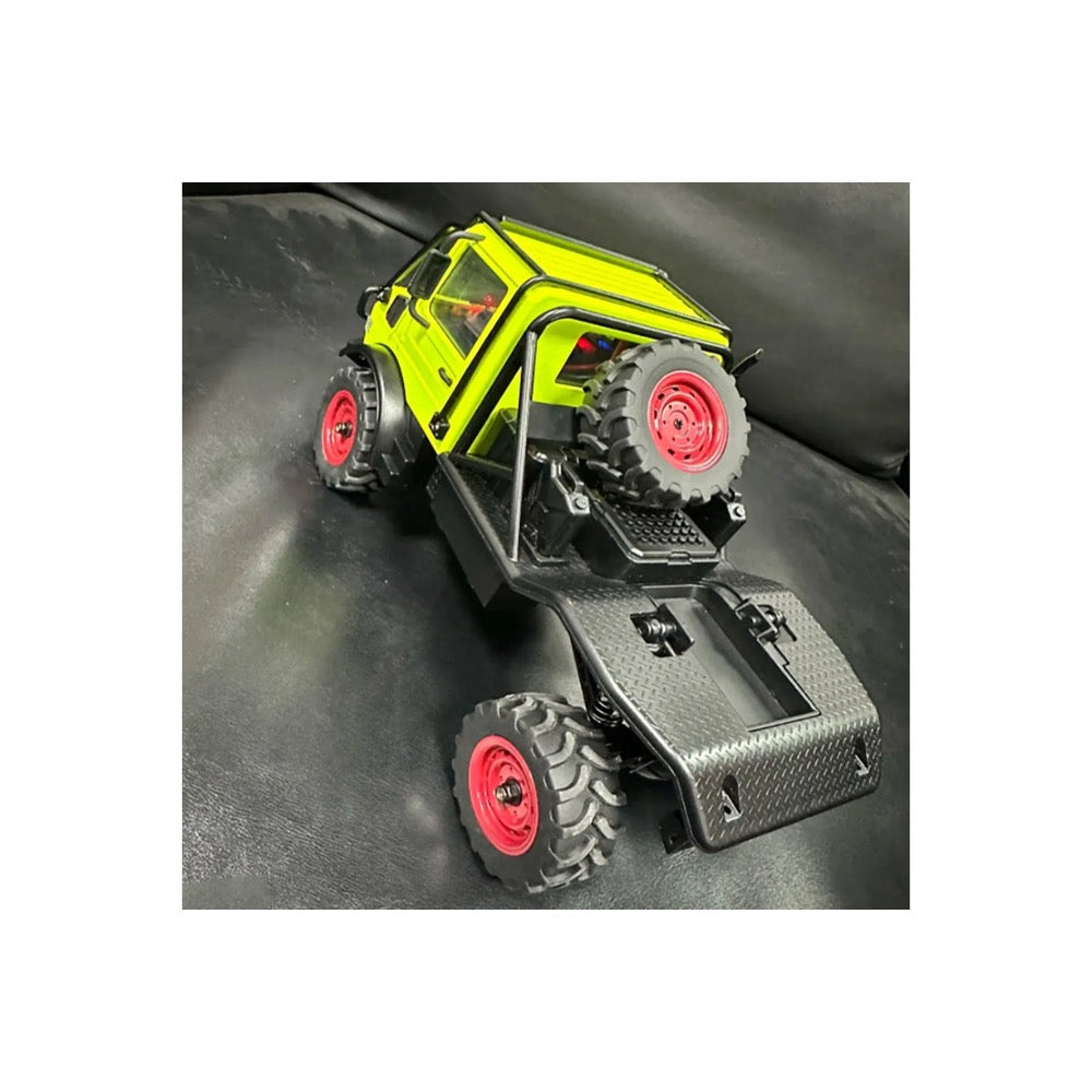 MN Model 1/18 Unimog 4WD RC Crawler (Green)