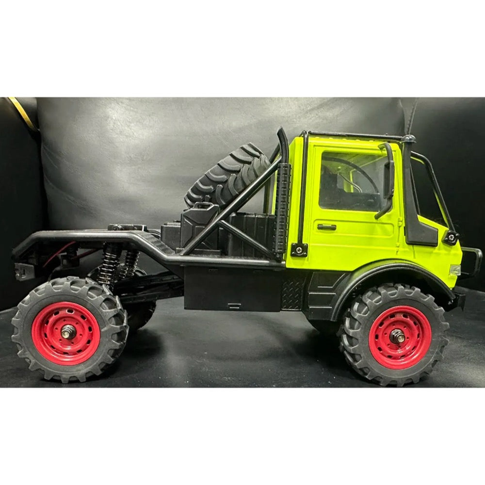 MN Model 1/18 Unimog 4WD RC Crawler (Green)