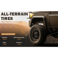 MN Model 1/12 Toyota LC79 4WD RC Crawler RTR (Grey)