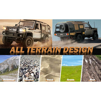 MN Model 1/12 Toyota LC79 4WD RC Crawler RTR (Grey)