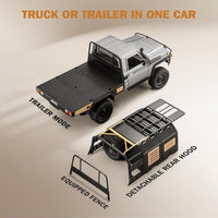 MN Model 1/12 Toyota LC79 4WD RC Crawler RTR (Black)