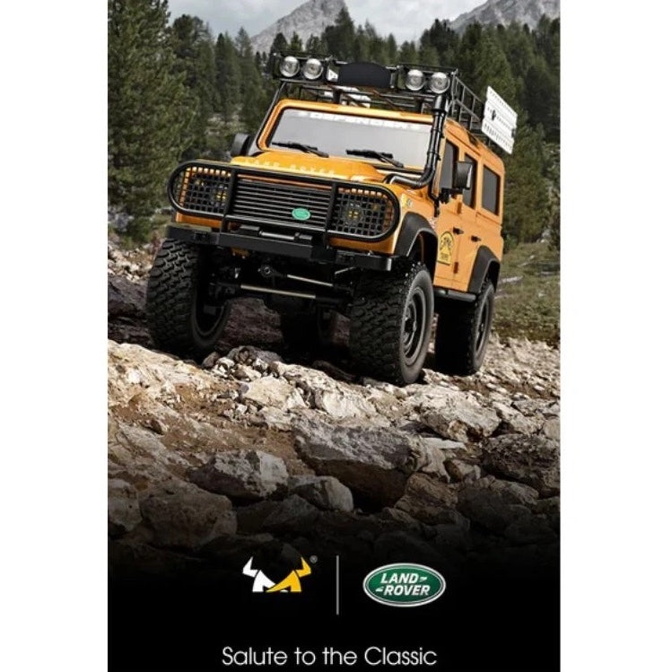 MN Model 1/18 Land Rover Defender RTR RC Crawler (Grey)