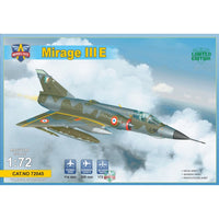 Modelsvit 72045 1/72 Mirage IIIE Fighter-Bomber Plastic Model Kit