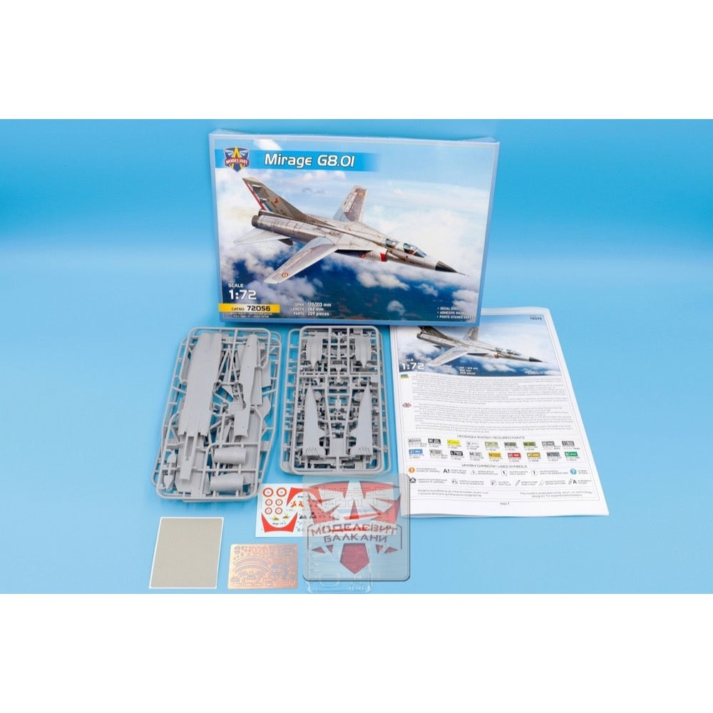 Modelsvit 72056 1/72 Dassault Mirage GB 01 Two Seater 3800237895670