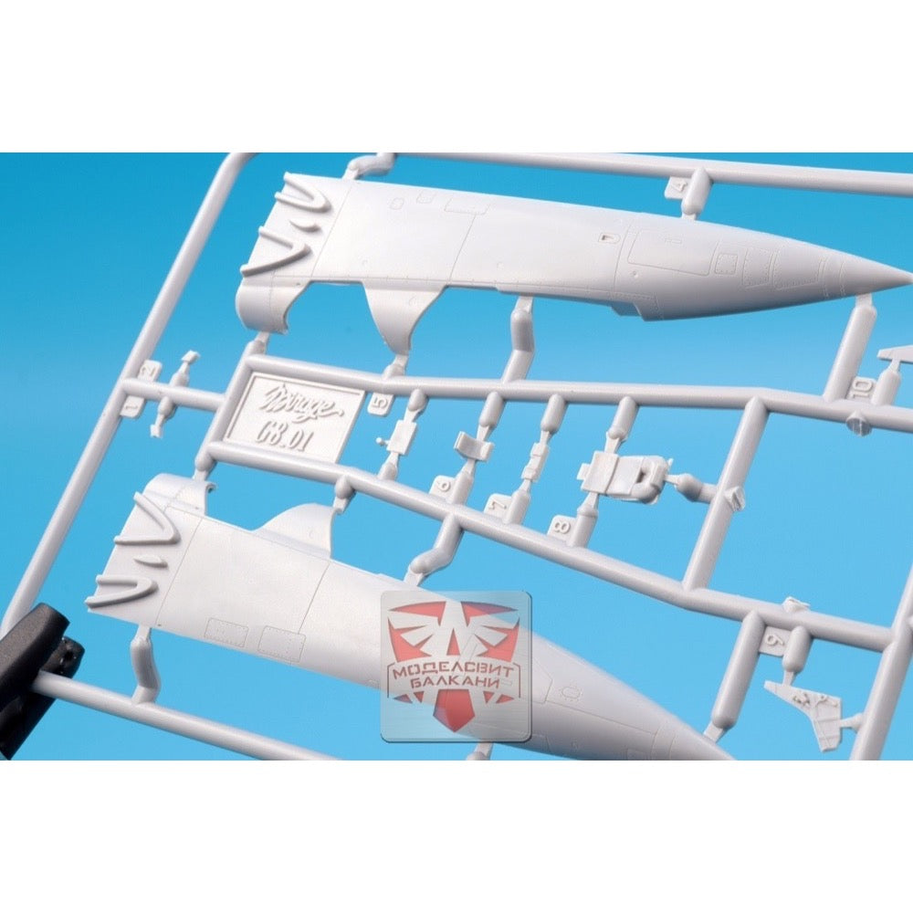 Modelsvit 72056 1/72 Dassault Mirage GB 01 Two Seater 3800237895670