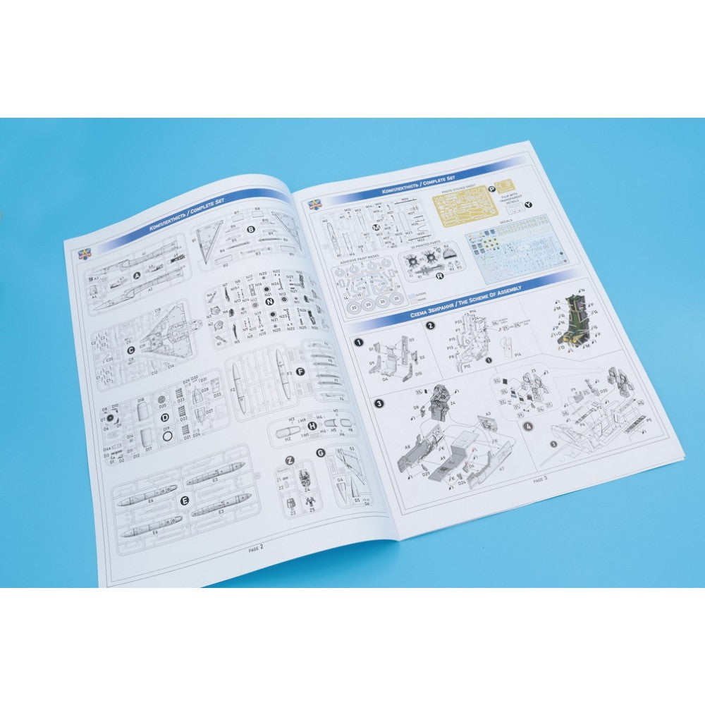 ModelSvit 72080 1/72 Mirage 2000-5F with SCALP-EG Ukraine A.F.