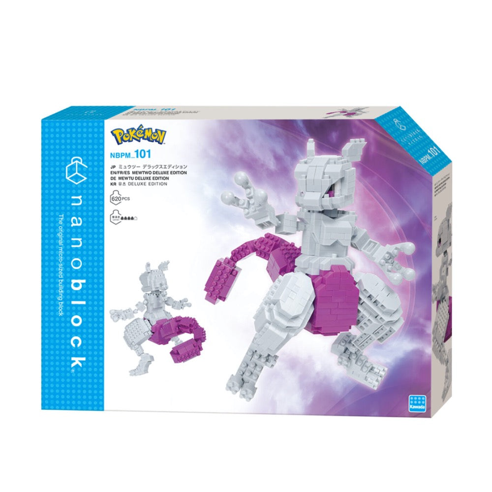Nanoblock NBPM-101 Pokemon DX Mewtwo