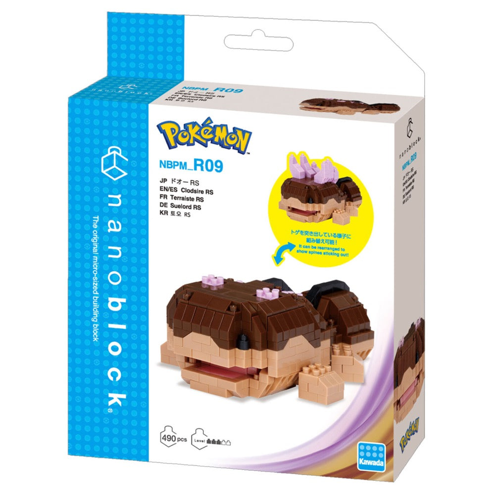 Nanoblock NBPM-R09 Pokemon Clodsire