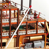 OcCre 14003 1/80 Steamboat Mississippi Wooden Model Ship Kit