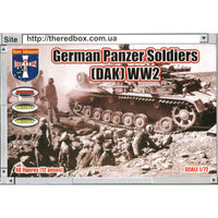 Orion Figures 0631/72 WWII German Panzer Soldiers (DAK) 4580702154431