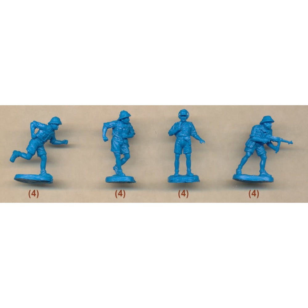 Orion Figures 0631/72 WWII German Panzer Soldiers (DAK) 4580702154431
