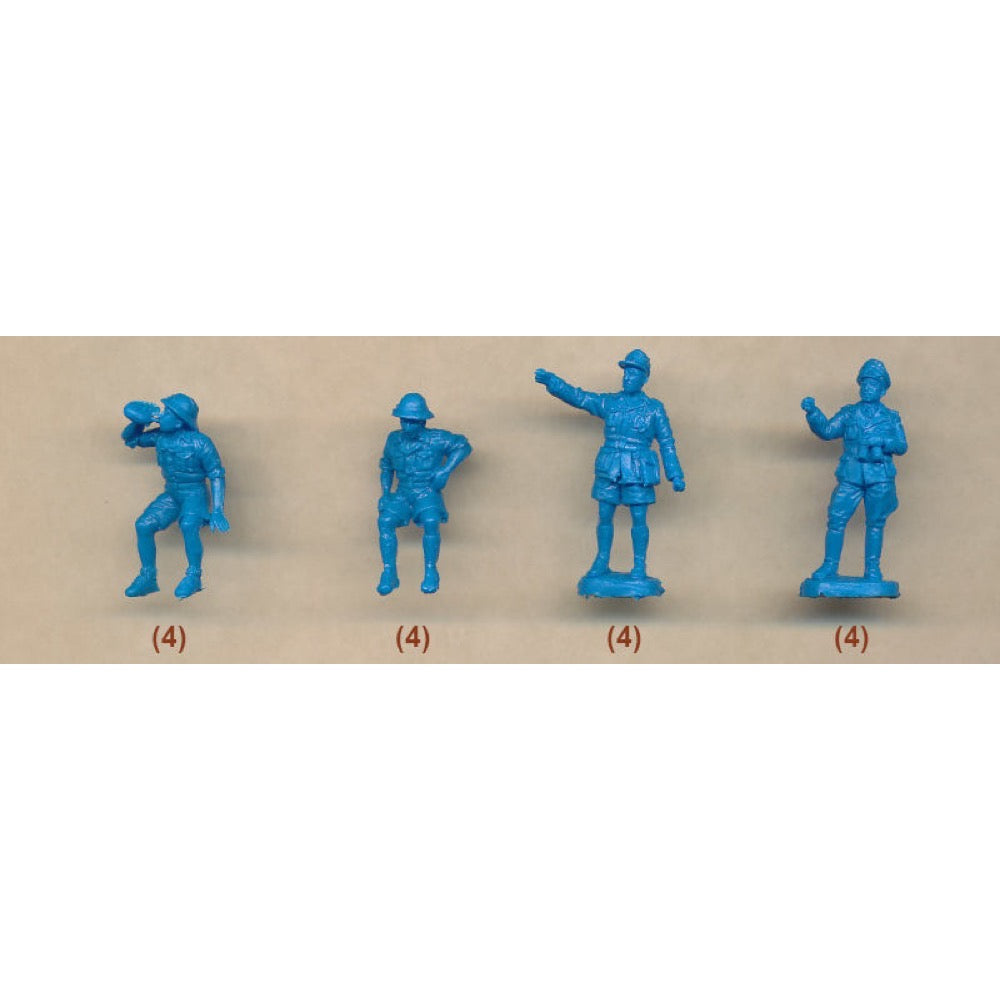 Orion Figures 0631/72 WWII German Panzer Soldiers (DAK) 4580702154431