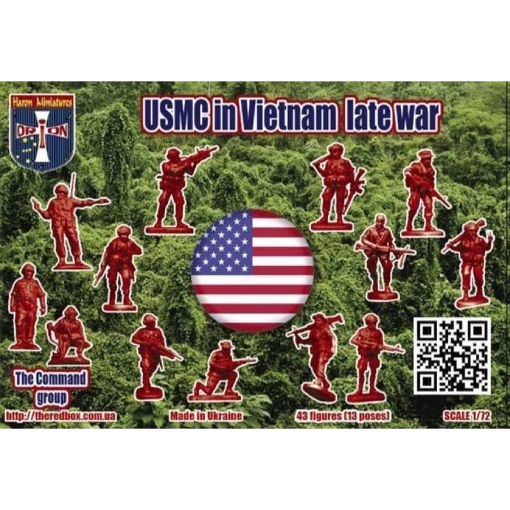 Orion Figures 072 1/72 Vietnam war US Marines Late Vietnam War