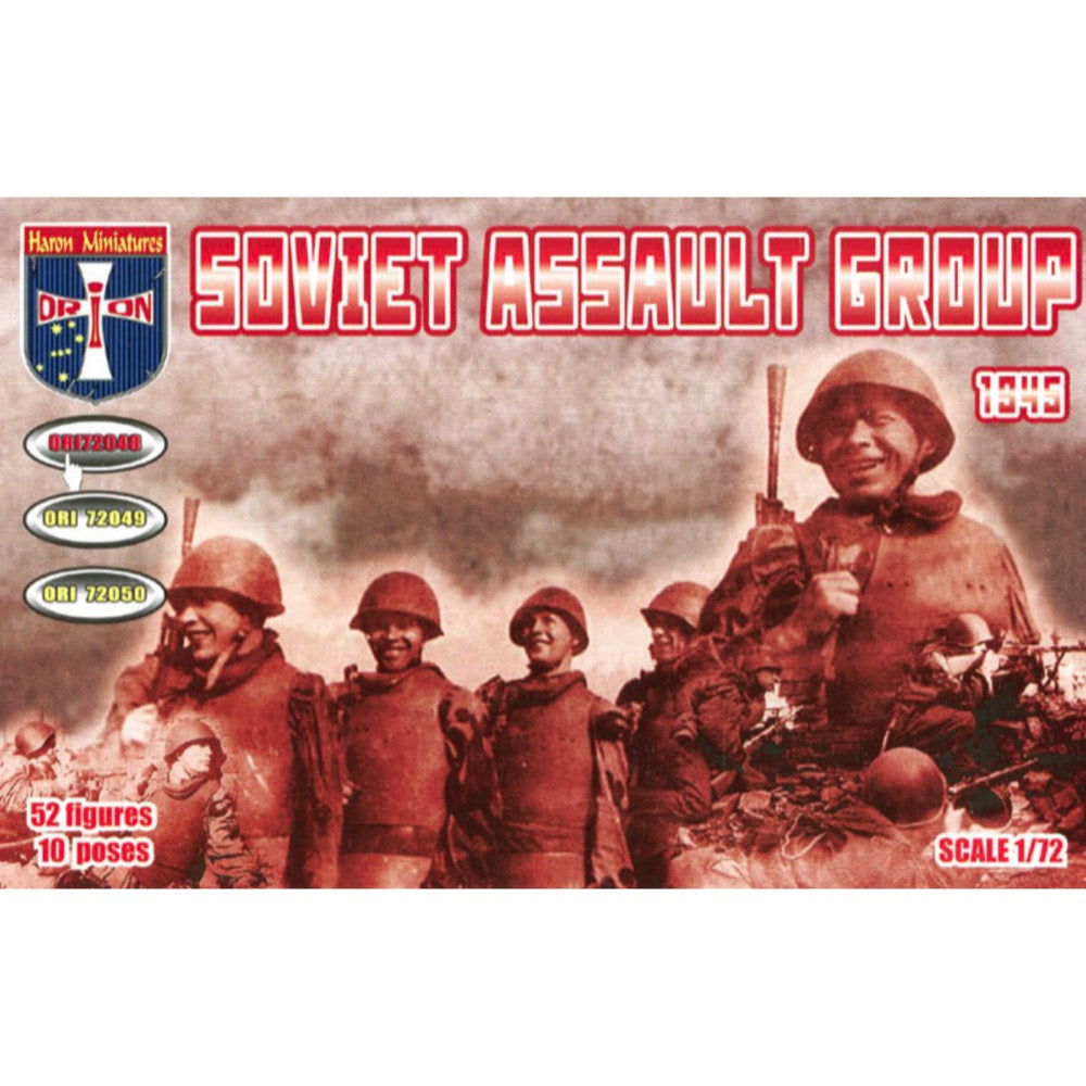 Orion Figures 72048 1/72 Soviet Assault Group 1945 WWII