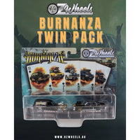 OzWheels OZ64-FSDTWIN0005 1/64 Burnanza Twin Set Limited Edition