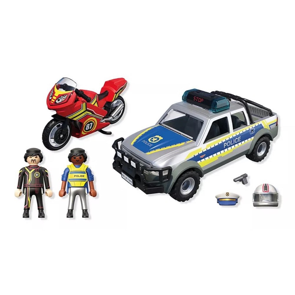 Playmobil 71875 Police Chase with Pick-Up Truck