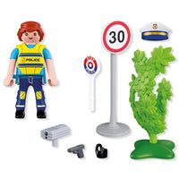 Playmobil 72029 Police Officer With Speed Detector