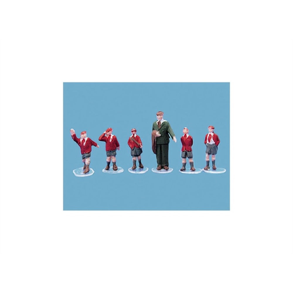 Peco 5121 OO Modelscene Schoolboys & Master