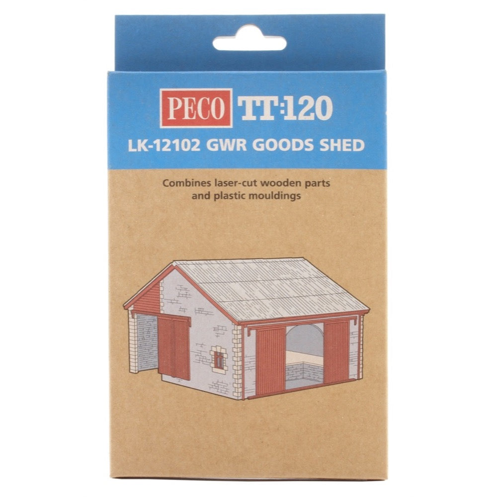Peco LK12102 TT GWR Goods Shed Kit