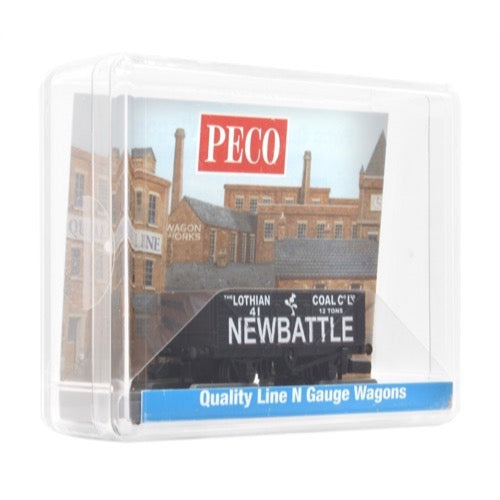 Peco NR7013P N RTR 9ft 7 Plank Open Wagon Newbattle