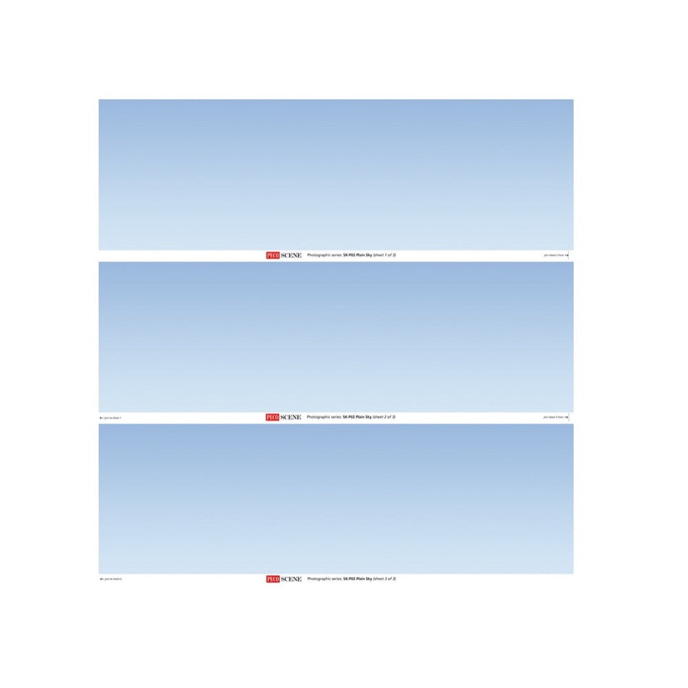 Peco SKP02 Plain Sky Background