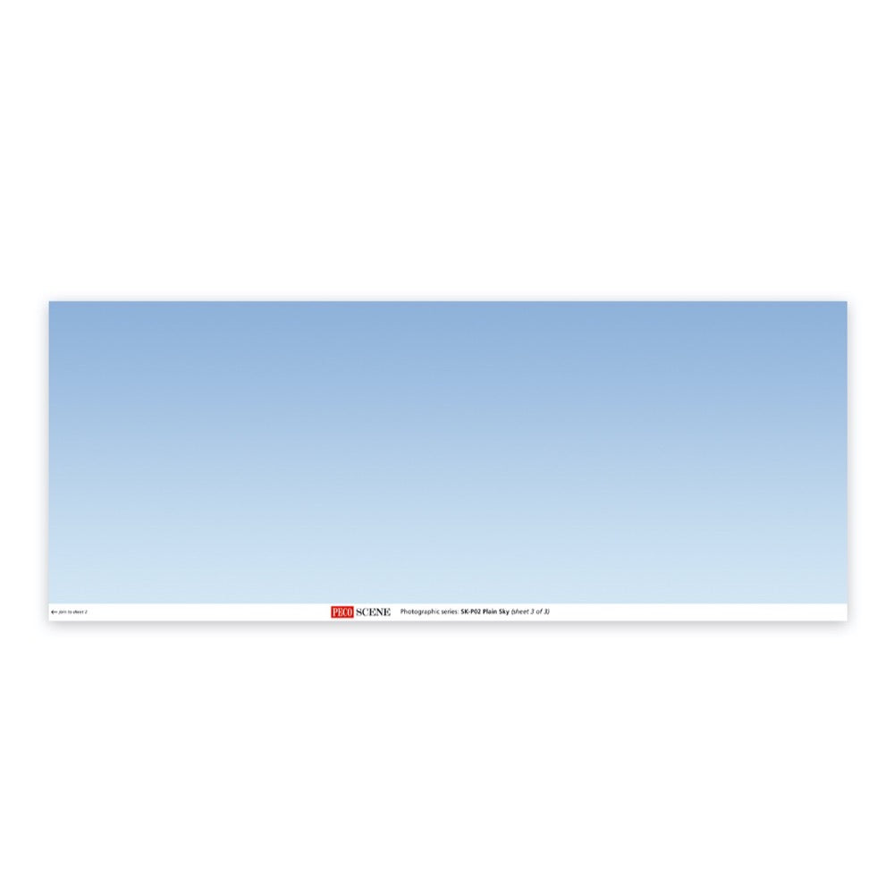 Peco SKP02 Plain Sky Background