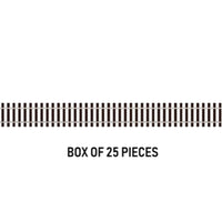 Peco SL100FPACK HO/OO Code 75 Flexible Track Wooden Sleeper (Box of 25)