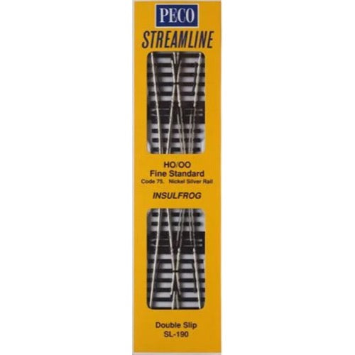 Peco SL190 HO/OO Code 75 Double Slip