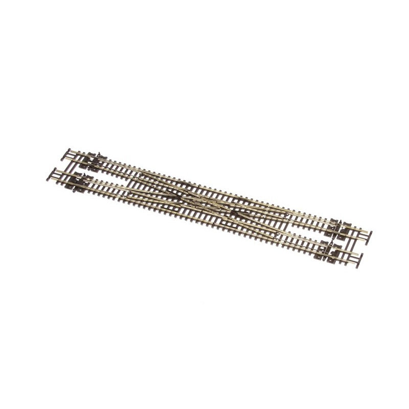 Peco SLE383F N Code 55 Scissors Crossover Medium Radius Electrofrog | Metro Hobbies