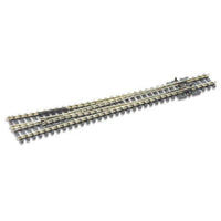 Peco SLE389 N Code 80 Left Hand Large Radius Turnout Electrofrog