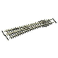 Peco SLE392F N Code 55 Left Hand Small Radius Turnout Electrofrog