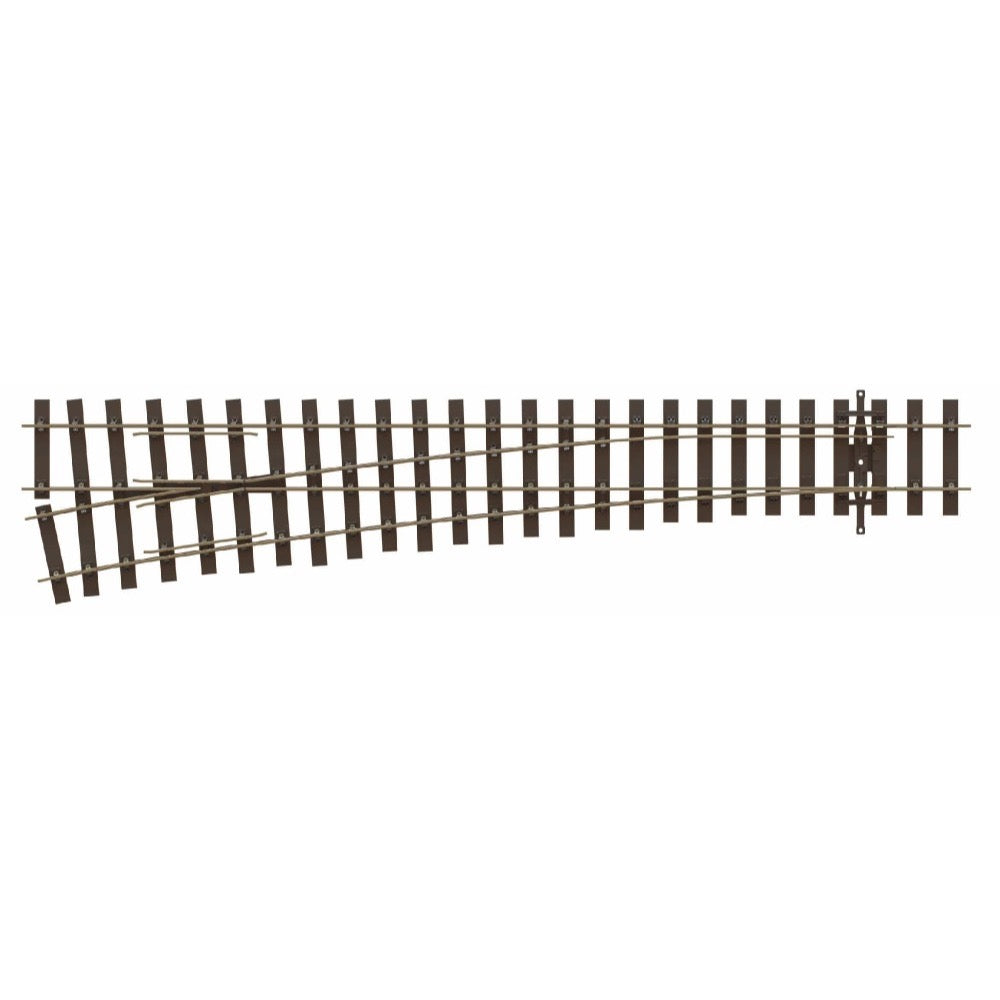 Peco SLU1189 OO Bullhead Large Radius Left Hand Turnout