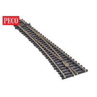 Peco SLU1295 TT C55 Turnout Medium Radius Right Hand Unifrog