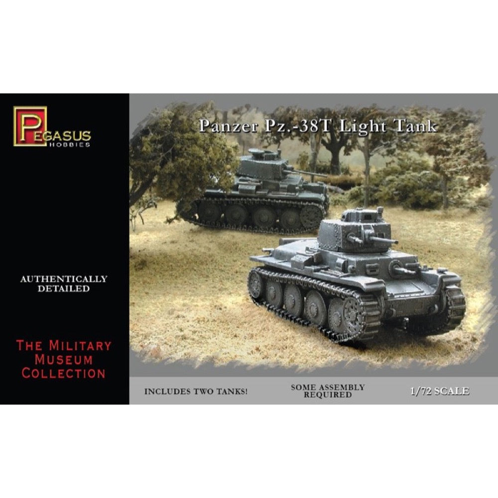 Pegasus 1/72 German Panzer PZ-38T