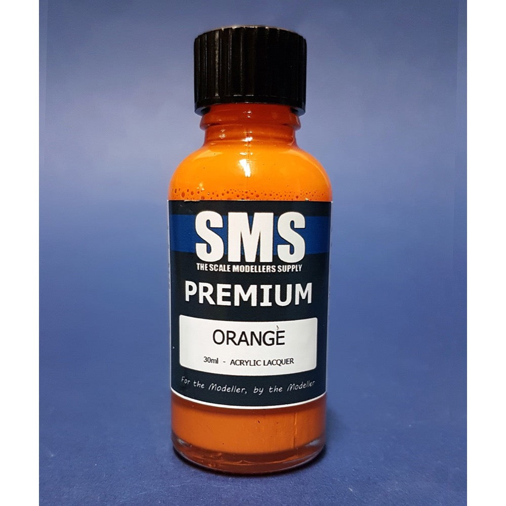 SMS PL08 Premium Acrylic Lacquer Orange 30ml