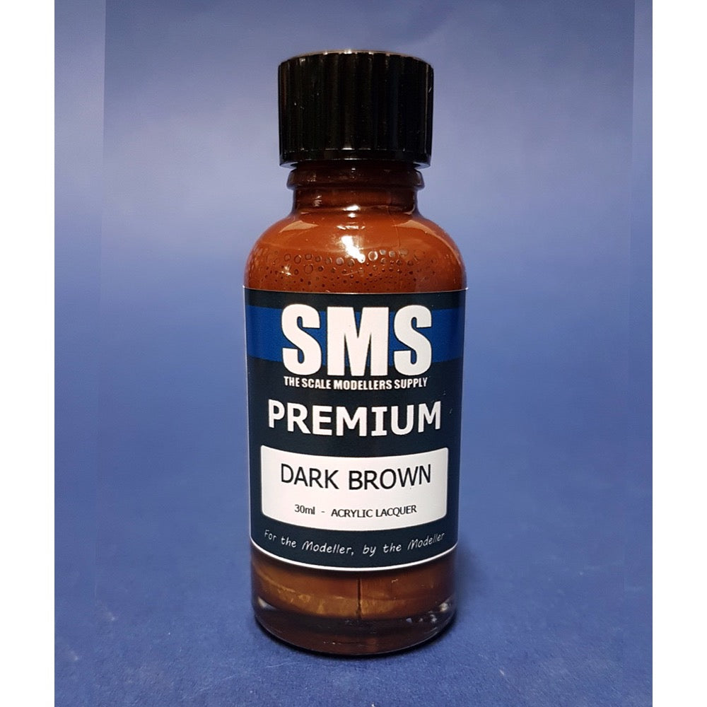 SMS PL13 Premium Acrylic Lacquer Dark Brown 30ml